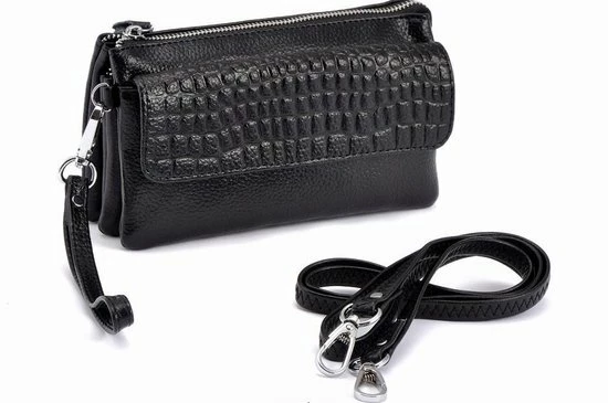 Beste recensies van π Nieuw β Merkloos Dames Clutch - Lederen Handtasje Clutch - Zwart - Met Afneembare Lange Schouderband 𧨠π 3 Beste recensies van π Nieuw β Merkloos Dames Clutch - Lederen Handtasje Clutch - Zwart - Met Afneembare Lange Schouderband 𧨠π