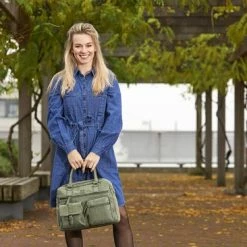 Begroting 🛒 Hete verkoop 🔔 Enrico Benetti Ardèche 66585 Handtas Met 15" Laptopvak - Olijf Groen ✔️ 🌟 -Tassen-dames Winkel 550x366 35