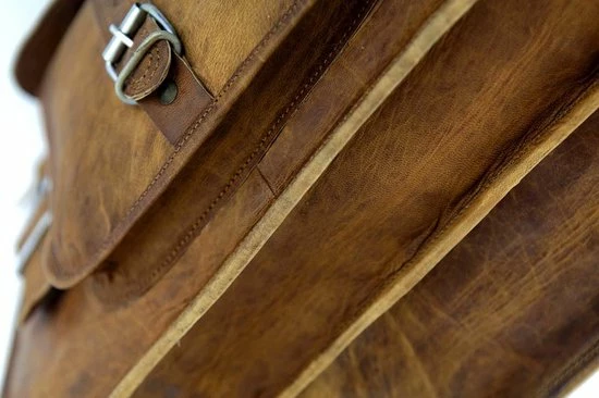 Goedkoop ๐ Groothandel ๐ Oncedoce Laptoptas - Satcheltas - Aktetas - Vintage Stijl - Unisex - Bruin Echt Leer - 16'' โค๏ธ โ๏ธ 12 Goedkoop ๐ Groothandel ๐ Oncedoce Laptoptas - Satcheltas - Aktetas - Vintage Stijl - Unisex - Bruin Echt Leer - 16'' โค๏ธ โ๏ธ - Afbeelding 10