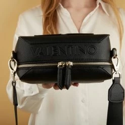 Beste Pirce ❤️ Uitgang 👍 Valentino Bags Crossbodytas Pattie - Zwart ❤️ ✔️ -Tassen-dames Winkel 550x366 64