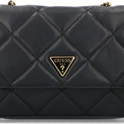 Top 10 ⌛ Coupon 😀 Guess Cessily Dames Schoudertas - Zwart - Maat Geen ✔️ 🔔 -Tassen-dames Winkel 550x375 2