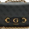 Coupon 🎉 Begroting 😀 Guess Izzy Status Satchel Dames Handtas - Coal Logo 🧨 🤩 -Tassen-dames Winkel 550x377 8