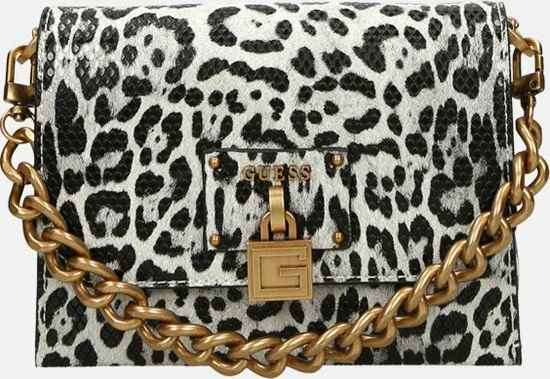 Promo ๐ Coupon ๐ Guess Centre Stage Dames Schoudertas - Zwart/Wit ๐ ๐ 3 Promo ๐ Coupon ๐ Guess Centre Stage Dames Schoudertas - Zwart/Wit ๐ ๐