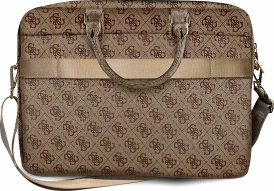 Groothandel π― Top 10 π Guess PU 4G Metal Logo Laptop Tas - 15 En 16 Inch Bruin β€οΈ π₯° 4 Groothandel π― Top 10 π Guess PU 4G Metal Logo Laptop Tas - 15 En 16 Inch Bruin β€οΈ π₯° - Afbeelding 2
