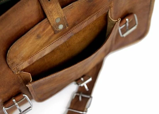 Goedkoop ๐ Groothandel ๐ Oncedoce Laptoptas - Satcheltas - Aktetas - Vintage Stijl - Unisex - Bruin Echt Leer - 16'' โค๏ธ โ๏ธ 15 Goedkoop ๐ Groothandel ๐ Oncedoce Laptoptas - Satcheltas - Aktetas - Vintage Stijl - Unisex - Bruin Echt Leer - 16'' โค๏ธ โ๏ธ - Afbeelding 13