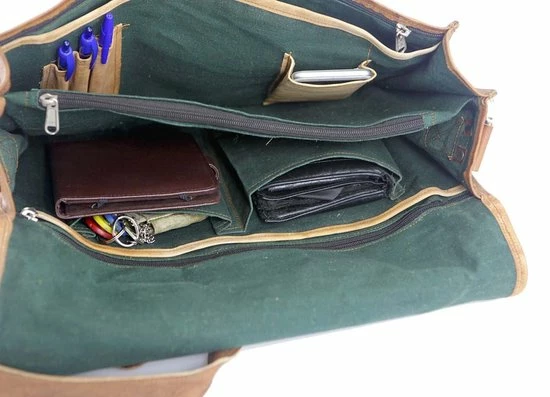 Goedkoop ๐ Groothandel ๐ Oncedoce Laptoptas - Satcheltas - Aktetas - Vintage Stijl - Unisex - Bruin Echt Leer - 16'' โค๏ธ โ๏ธ 14 Goedkoop ๐ Groothandel ๐ Oncedoce Laptoptas - Satcheltas - Aktetas - Vintage Stijl - Unisex - Bruin Echt Leer - 16'' โค๏ธ โ๏ธ - Afbeelding 12