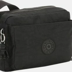 Nieuw 💯 Uitgang 🔥 Kipling Medium Schoudertas / Crossbody Tas Dames - Abanu M - Zwart 🤩 🥰 -Tassen-dames Winkel 550x398 6