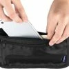 Beste Verkoop ⌛ Kopen 🌟 Merkloos Secret Pocket - Reis Portemonnee - Heuptasje - Moneybelt - Hidden Pocket - Beschermhoes - Light Weight - Zwart ⭐ 😉 -Tassen-dames Winkel 550x402