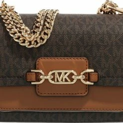 Goedkoop โ Goedkoopste ๐ Michael Kors Heather Dames Crossbody Tas - Bruin ๐ฅฐ โจ