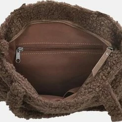 Uitgang 💯 Hete verkoop 🎉 Beagles Navarra Handtas - Donkertaupe 🔥 🎁 -Tassen-dames Winkel 550x404 8