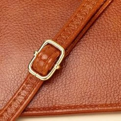 Beste deal ✨ Flash-uitverkoop 🔔 Telefoon Tasje - Cognac | PU Leder | 19 X 12 X 2,5 Cm | Smartphone Tas | Fashion Favorite ❤️ 🤩 -Tassen-dames Winkel 550x405 2