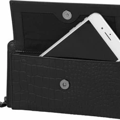 Kopen 🔥 Korting 🥰 Burkely Casual Carly Dames Telefoontasje - Zwart ⭐ 😍 -Tassen-dames Winkel 550x408 3