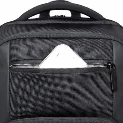 Hete verkoop ✔️ Beste Verkoop ❤️ ACROPAQ Rugzak - Met Laptopvak 17 Inch, Waterdicht, Voor Dames En Heren, USB Aansluiting - Rugtas Voor Meisje En Jongens- Zwart ❤️ 💯 -Tassen-dames Winkel 550x410 9