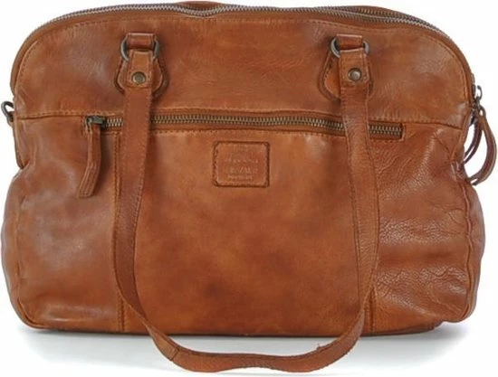 Hete verkoop ๐ Beste Pirce ๐ Bear Design Medium Schoudertas / Crossbody Tas Dames - Leer - Cow Lavato - Cognac ๐ ๐ 11 Hete verkoop ๐ Beste Pirce ๐ Bear Design Medium Schoudertas / Crossbody Tas Dames - Leer - Cow Lavato - Cognac ๐ ๐ - Afbeelding 9