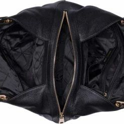 Promo ❤️ Beste Pirce 🥰 Michael Kors Raven L Dames Schoudertas - Zwart 😉 💯 -Tassen-dames Winkel 550x418 2