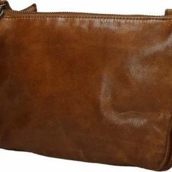 Coupon ✨ Beste Pirce 🔔 Bear Design Kleine Schoudertas / Crossbody Tas Dames - Leer - Cow Lavato - Cognac 😉 🛒 -Tassen-dames Winkel 550x422 3
