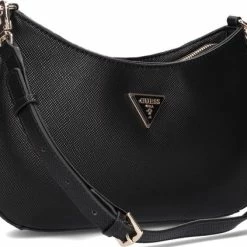 Beste Verkoop 🥰 Gloednieuw 😀 Guess Kleine Schoudertas / Crossbody Tas Dames - Alexie - Zwart 🛒 ❤️ -Tassen-dames Winkel 550x423