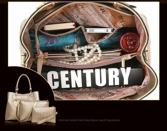 Aanbiedingen ๐ฅฐ Uitgang โ Lana® Dames Handtassen Set Met Schoudertas, Handtas + Clutch In PU Leer - Zwart โค๏ธ ๐ฅ 8 Aanbiedingen ๐ฅฐ Uitgang โ Lana® Dames Handtassen Set Met Schoudertas, Handtas + Clutch In PU Leer - Zwart โค๏ธ ๐ฅ - Afbeelding 6