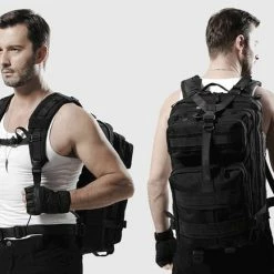 Goedkoop 😉 Nieuw 😀 Militaire Rugzak - Leger Rugtas - Tactische Rugzak - 26 L - Verstelbaar - Waterdicht - Rheme 🥰 💯 -Tassen-dames Winkel 550x434