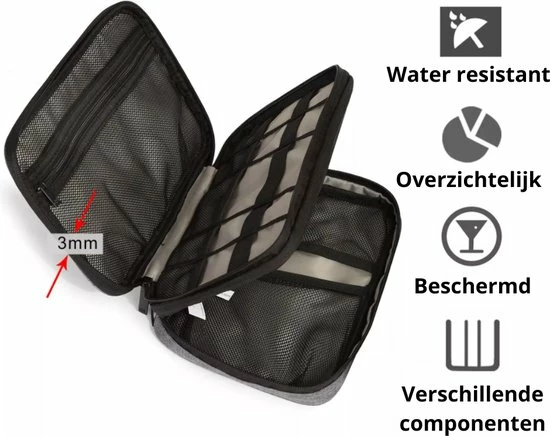 Beste recensies van ๐ Goedkoop ๐งจ Janse Kabel Organizer - Tas Organizer - Kabeltas - Opbergtas - Bag In Bag - Kabel Organiser - Cable Management - Cable Organizer ๐ ๐ฅ 4 Beste recensies van ๐ Goedkoop ๐งจ Janse Kabel Organizer - Tas Organizer - Kabeltas - Opbergtas - Bag In Bag - Kabel Organiser - Cable Management - Cable Organizer ๐ ๐ฅ - Afbeelding 2