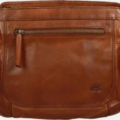 Coupon 💯 Begroting 💯 Bear Design Kleine Schoudertas / Crossbody Tas Dames - Leer - Cow Lavato - Cognac 🔥 👍 -Tassen-dames Winkel 550x439 7