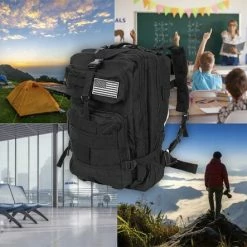 Goedkoop 😉 Nieuw 😀 Militaire Rugzak - Leger Rugtas - Tactische Rugzak - 26 L - Verstelbaar - Waterdicht - Rheme 🥰 💯 -Tassen-dames Winkel 550x443 1