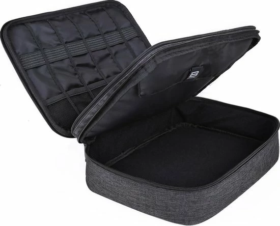 Korting ๐ Coupon ๐ Kabel & Elektronica Organiser Opbergtas Met 5 Sunflake Kabelbinders - Voor 10.5" IPad Pro, IPad Air, Oplader, Ereader - Zwart ๐ ๐ 18 Korting ๐ Coupon ๐ Kabel & Elektronica Organiser Opbergtas Met 5 Sunflake Kabelbinders - Voor 10.5" IPad Pro, IPad Air, Oplader, Ereader - Zwart ๐ ๐ - Afbeelding 16