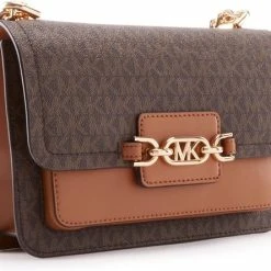 Goedkoop 🤩 Coupon ✔️ Michael Kors Heather Dames Crossbodytas - Bruin 💯 🔥 -Tassen-dames Winkel 550x444 5