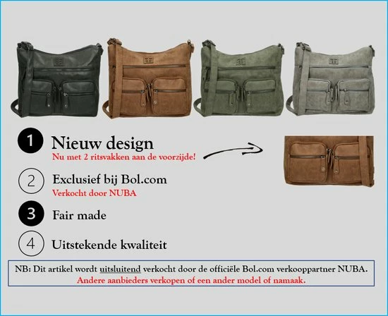 Goedkoopste π Aanbiedingen π Enrico Benetti Ardèche Schoudertas Dames Grijs – Exclusief Bij Bol.com π π 7 Goedkoopste π Aanbiedingen π Enrico Benetti Ardèche Schoudertas Dames Grijs – Exclusief Bij Bol.com π π - Afbeelding 5