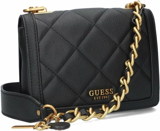 Aanbiedingen ๐ Gloednieuw โ๏ธ Guess Abey Crossbody Flap Schoudertassen - Zwart ๐ฏ โญ 8 Aanbiedingen ๐ Gloednieuw โ๏ธ Guess Abey Crossbody Flap Schoudertassen - Zwart ๐ฏ โญ - Afbeelding 6