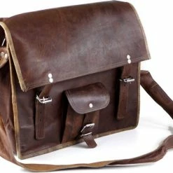 Uitgang 🧨 Korting 🧨 Oncedoce Laptoptas 15,6 Inch “Toledo SQ15” - Messengertas – Cognac Bruin Echt Leer Businesstas - ECHTE LEDER - Unisex Vintage Design - Boekentas - Handgemaakt - A4 Formaat Tas 👏 🔔 -Tassen-dames Winkel 550x458 6