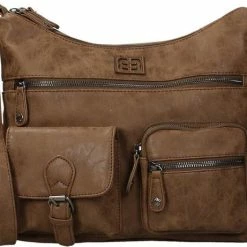 Top 10 ⭐ Beste Verkoop 😀 Enrico Benetti Ardèche 66192 Schoudertas - Camel ✨ 🌟 -Tassen-dames Winkel 550x461 2