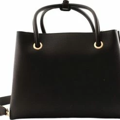 Uitgang 🤩 Beste Pirce ⌛ Valentino Bags Alexia Dames Handtas - Zwart 👍 🔔 -Tassen-dames Winkel 550x462 4