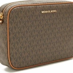 Goedkoopste 💯 Uitgang ⌛ Michael Kors Jet Set LG Dames Crossbodytas - Bruin 🤩 🎁 -Tassen-dames Winkel 550x464