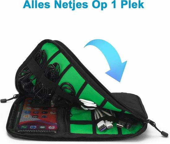 Hete verkoop ๐ Beste Pirce ๐ Sunflake Kabel Organizer Tas - Opbergtas Voor Op Reis - Travel Organizer - Kabeltas - Zwart - Geschikt Als Kerst / Sinterklaas Cadeau Voor Mannen Of Vrouwen ๐งจ ๐ 8 Hete verkoop ๐ Beste Pirce ๐ Sunflake Kabel Organizer Tas - Opbergtas Voor Op Reis - Travel Organizer - Kabeltas - Zwart - Geschikt Als Kerst / Sinterklaas Cadeau Voor Mannen Of Vrouwen ๐งจ ๐ - Afbeelding 6