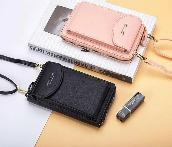Beste Pirce β€οΈ Hete verkoop π Fashion Favorite Smartphone Tasje - Zwart | Telefoon / Crossbody Tas | Kunstleer | 18,5 X 11,5 X 4,5 Cm π π€© 6 Beste Pirce β€οΈ Hete verkoop π Fashion Favorite Smartphone Tasje - Zwart | Telefoon / Crossbody Tas | Kunstleer | 18,5 X 11,5 X 4,5 Cm π π€© - Afbeelding 4