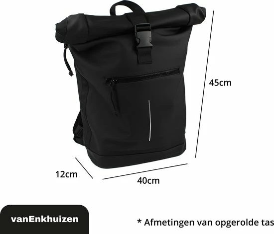 Groothandel ๐ Uitgang ๐งจ Van Enkhuizen Rugzak Jongens - Rugzak Met Laptopvak 15,6 Inch - 20 Liter - Waterafstotend En Thermo Materiaal - Zwart ๐ ๐ 9 Groothandel ๐ Uitgang ๐งจ Van Enkhuizen Rugzak Jongens - Rugzak Met Laptopvak 15,6 Inch - 20 Liter - Waterafstotend En Thermo Materiaal - Zwart ๐ ๐ - Afbeelding 7