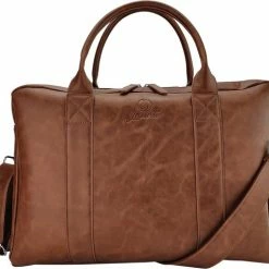 Beste deal ๐ Aanbiedingen ๐ Jaunti Leren Laptoptas - 15,6 Inch - Bruin– Leer - Aktetas - Schoudertas - Dames & Heren - Leder- Premium ๐ โจ