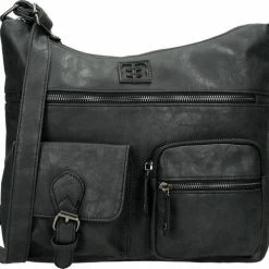 Flash-uitverkoop 🎁 Promo 🤩 Enrico Benetti Ardéch 66192 Schoudertas Crossbodytas - Zwart ⭐ 👍