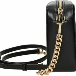 Promo 🤩 Korting 👍 Michael Kors Crossbodytas Jet Set Charm Leer - Zwart 👍 ✨ -Tassen-dames Winkel 550x483 2