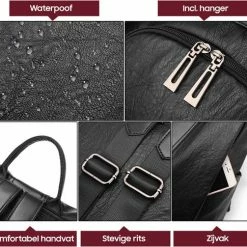 Goedkoop ✨ Beste deal 😀 Anti-diefstal Rugzak - Rugtas Dames - Waterdicht - Klein - Anti-theft 🎒 🎒 Backpack - Rug-, Schouder-, Handtas In één - Zacht PU-leer - Incl. Verstelbare Riem – Glennoo 🛒 🧨 -Tassen-dames Winkel 550x485