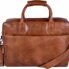 Flash-uitverkoop ⭐ Flash-uitverkoop 🎉 DSTRCT Fletcher Street Laptoptas - 17 Inch - Cognac ❤️ ⌛ -Tassen-dames Winkel 550x491