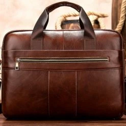 Top 10 ✨ Beste Verkoop 😉 Laptoptas 15 Inch Schoudertas Handtas Tas Bruin Leer - Urban U® 😉 🔔 -Tassen-dames Winkel 550x492 1