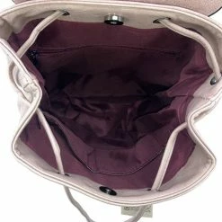 Beste Pirce ⌛ Promo ⌛ Flores Lederwaren Soepele Softpink Leren Rugzak 😀 🥰 -Tassen-dames Winkel 550x495