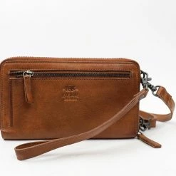 Beste deal 💯 Beste Pirce 🔔 Bear Design Zoey Leren Telefoontasje - Cognac 🛒 👏 -Tassen-dames Winkel 550x499 3