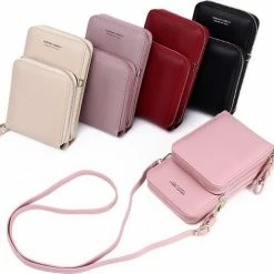 Aanbiedingen ⭐ Promo 😉 Topco Compact Telefoontasje Zwart – 2 Compartimenten – Ideaal Voor Op Een Feestje 🤩 😉 -Tassen-dames Winkel 550x500 3