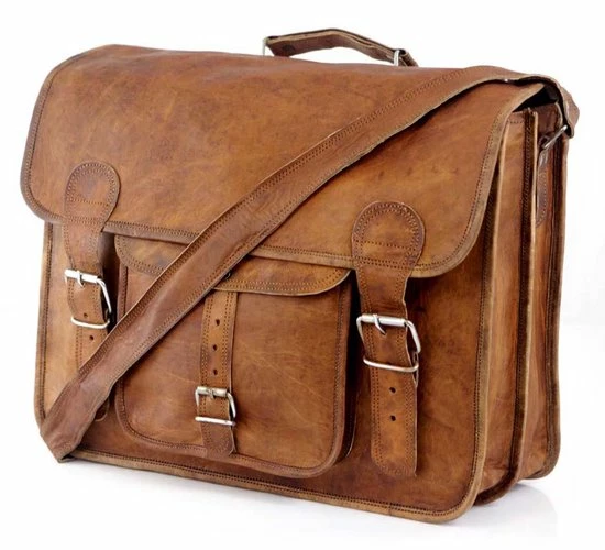 Goedkoop ๐ Groothandel ๐ Oncedoce Laptoptas - Satcheltas - Aktetas - Vintage Stijl - Unisex - Bruin Echt Leer - 16'' โค๏ธ โ๏ธ 16 Goedkoop ๐ Groothandel ๐ Oncedoce Laptoptas - Satcheltas - Aktetas - Vintage Stijl - Unisex - Bruin Echt Leer - 16'' โค๏ธ โ๏ธ - Afbeelding 14