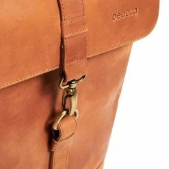 Korting 🎁 Beste recensies van ⌛ Beocca - Leren Rugzak Bryce Cognac - 17" Laptoptas 🤩 ✨ -Tassen-dames Winkel 550x502 20