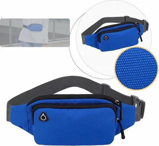 Promo 🔔 Begroting 👏 Merkloos Heuptasje - Fanny Pack Voor Op Reis – Buideltasje – Heuptasje Gaatje Voor Koptelefoon Oordopjes - Festival Musthaves – Waistpack - Smartphone Heuptas – Grijs 🛒 👏 6 Promo 🔔 Begroting 👏 Merkloos Heuptasje - Fanny Pack Voor Op Reis – Buideltasje – Heuptasje Gaatje Voor Koptelefoon Oordopjes - Festival Musthaves – Waistpack - Smartphone Heuptas – Grijs 🛒 👏 - Afbeelding 4