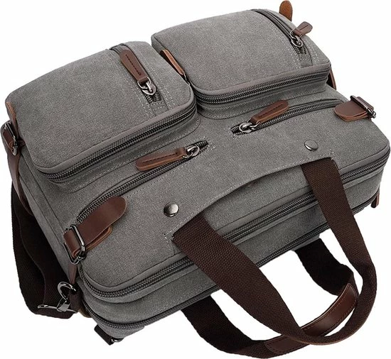 Coupon ๐ Goedkoopste โญ Jeusin® Multifunctionele Comfortabele Laptoptas 3-in-1 Rugtas - Schoudertas - Voor 17,3-inch Laptop Formaat - Grijs ๐ฅฐ โค๏ธ 7 Coupon ๐ Goedkoopste โญ Jeusin® Multifunctionele Comfortabele Laptoptas 3-in-1 Rugtas - Schoudertas - Voor 17,3-inch Laptop Formaat - Grijs ๐ฅฐ โค๏ธ - Afbeelding 5